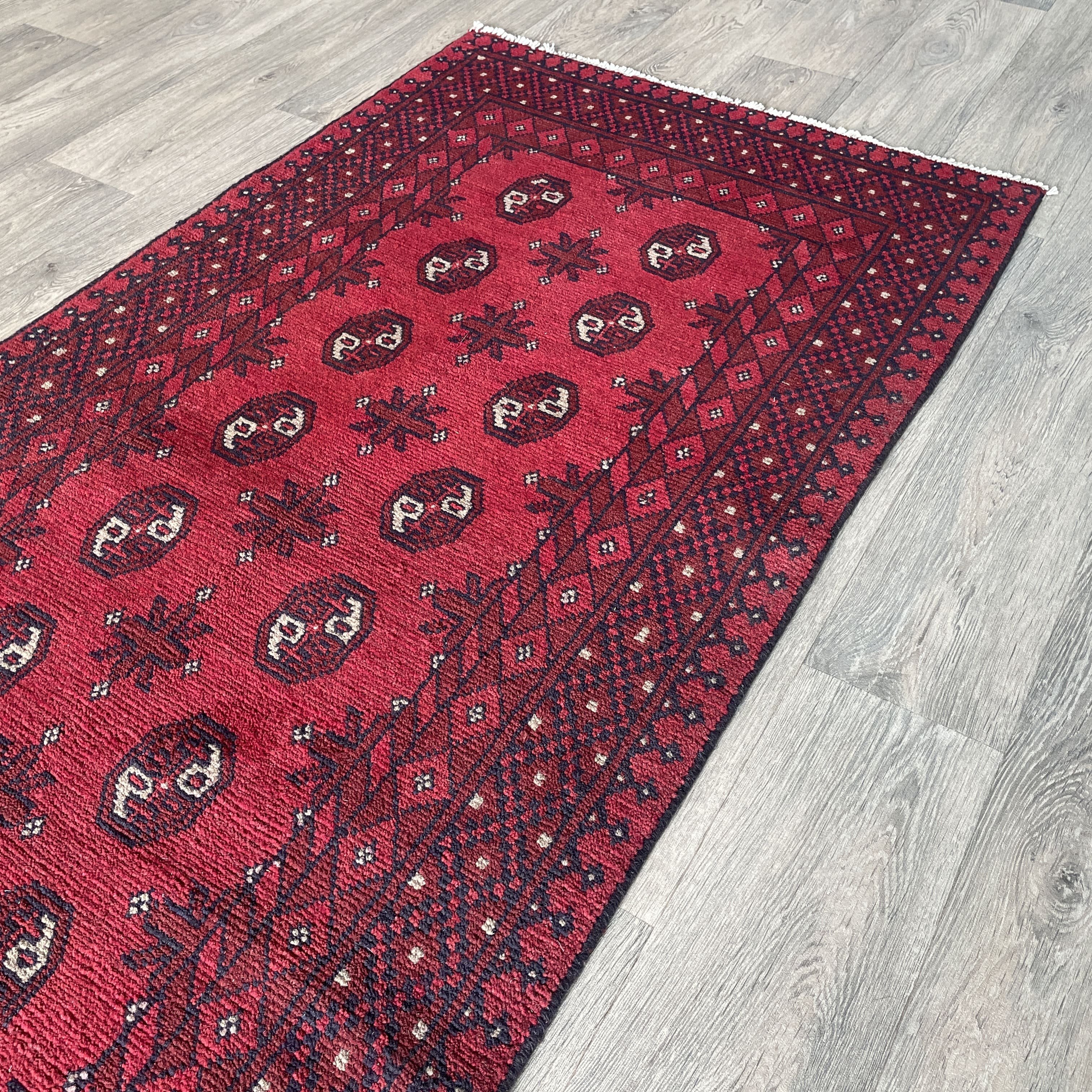 292 x 88 cm | Afghan Aqcha Runner - Khorasan Rugs