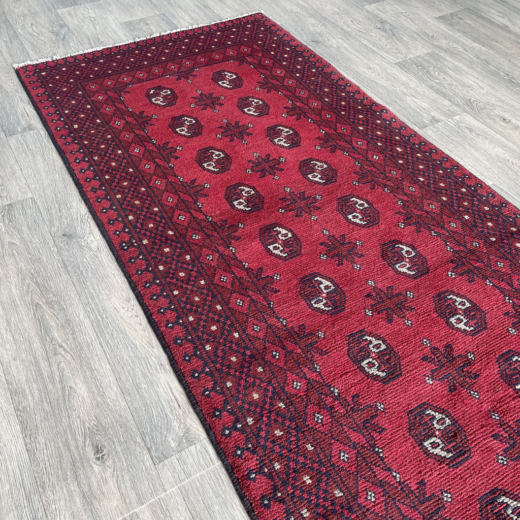 292 x 88 cm | Afghan Aqcha Runner - Khorasan Rugs