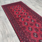 292 x 88 cm | Afghan Aqcha Runner - Khorasan Rugs