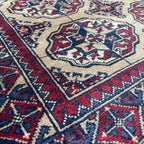 Fine Turkmen Tekke Rug (Merino Wool)