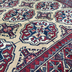 Fine Turkmen Tekke Rug (Merino Wool)