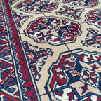 Fine Turkmen Tekke Rug (Merino Wool)