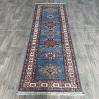 251 x 82 cm | Afghan Super Kazak Runner - Khorasan Rugs