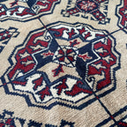 Fine Turkmen Tekke Rug (Merino Wool)