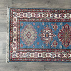 251 x 82 cm | Afghan Super Kazak Runner - Khorasan Rugs