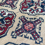 Fine Turkmen Tekke Rug (Merino Wool)