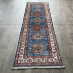 251 x 82 cm | Afghan Super Kazak Runner - Khorasan Rugs