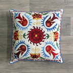 Uzbek Suzani Cushion Cover