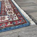 251 x 82 cm | Afghan Super Kazak Runner - Khorasan Rugs