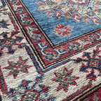 251 x 82 cm | Afghan Super Kazak Runner - Khorasan Rugs