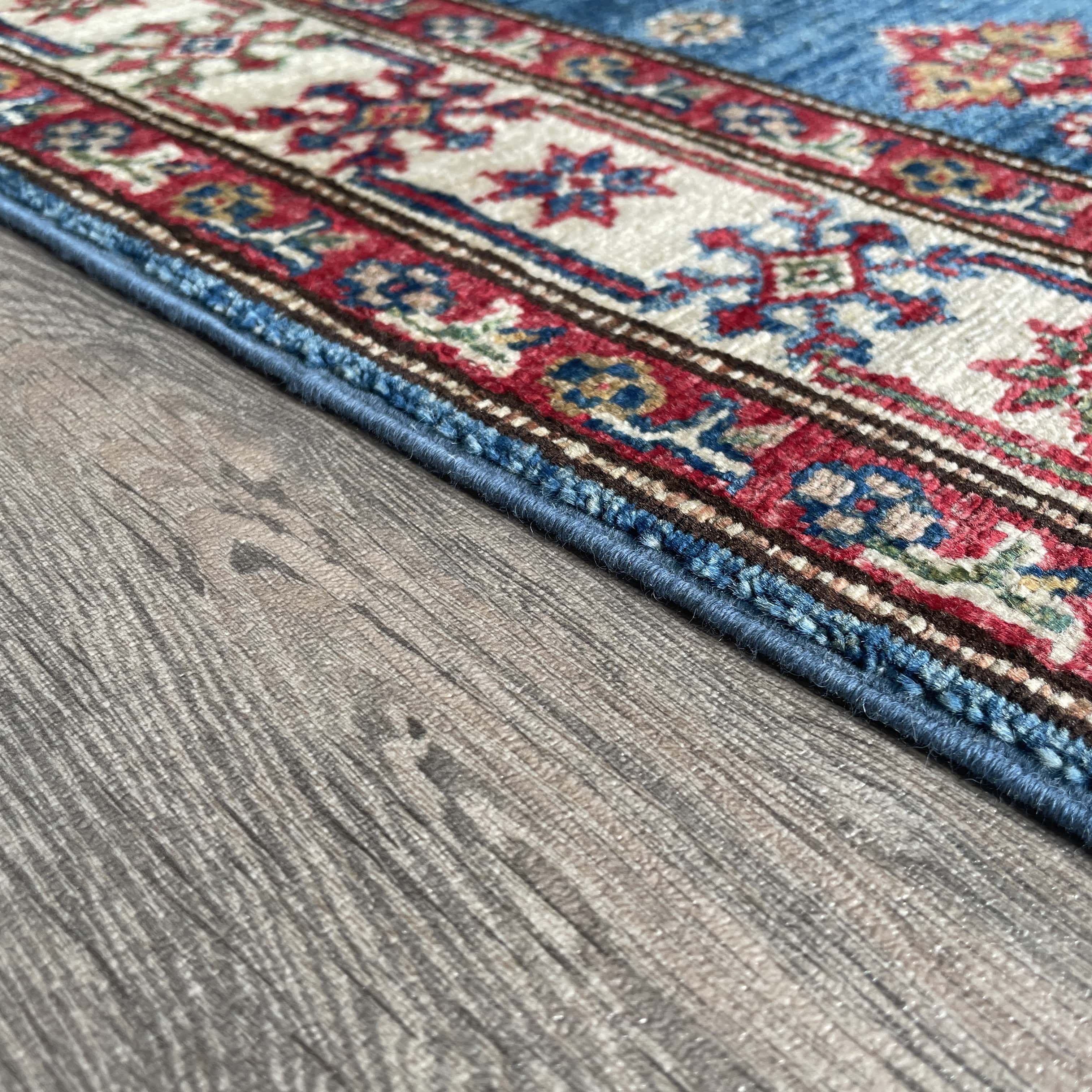 251 x 82 cm | Afghan Super Kazak Runner - Khorasan Rugs