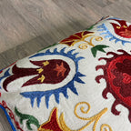 Uzbek Suzani Cushion Cover