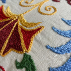 Uzbek Suzani Cushion Cover