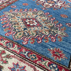251 x 82 cm | Afghan Super Kazak Runner - Khorasan Rugs