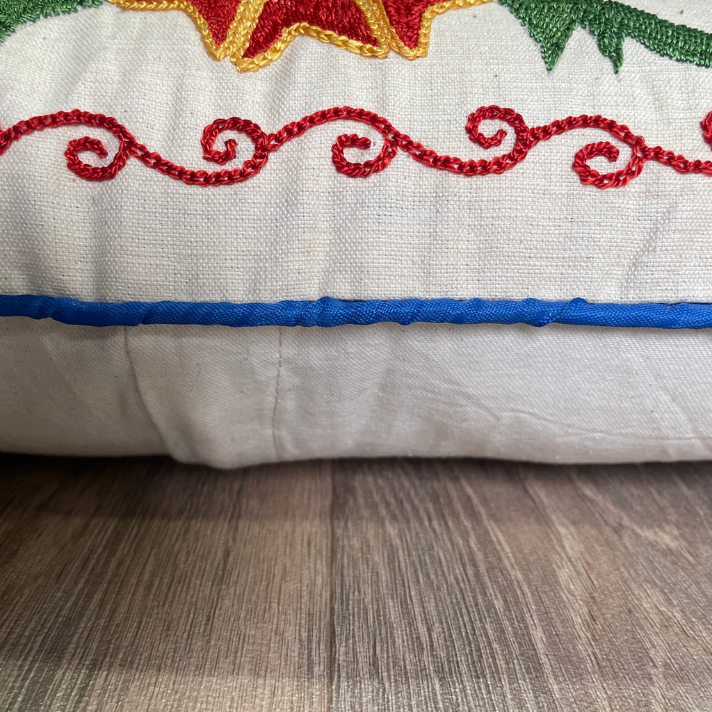 Uzbek Suzani Cushion Cover