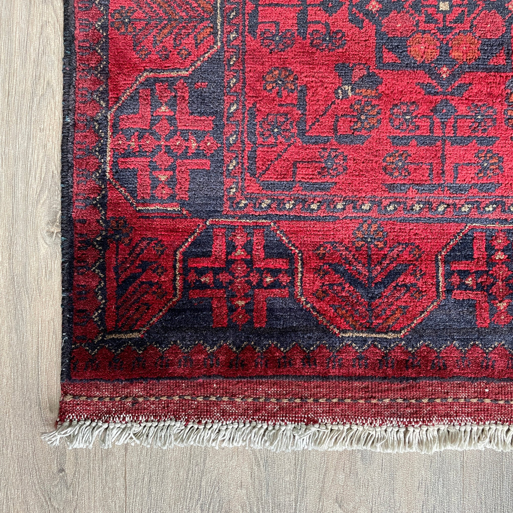 Fine Afghan Khal Muhammadi Rug (Merino Wool)