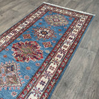 251 x 82 cm | Afghan Super Kazak Runner - Khorasan Rugs