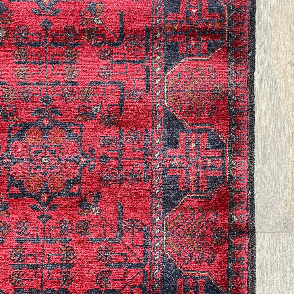 Fine Afghan Khal Muhammadi Rug (Merino Wool)