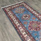 251 x 82 cm | Afghan Super Kazak Runner - Khorasan Rugs