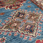 251 x 82 cm | Afghan Super Kazak Runner - Khorasan Rugs