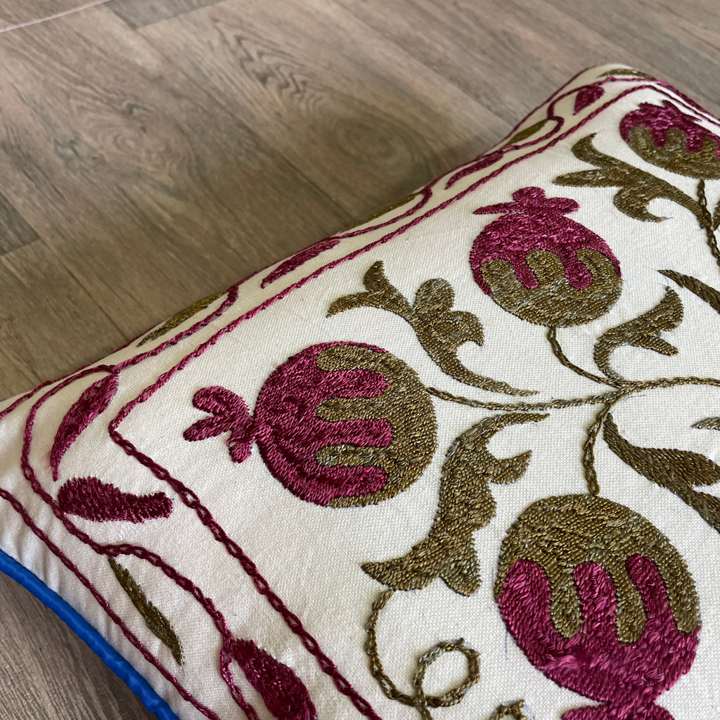 Uzbek Suzani Cushion Cover