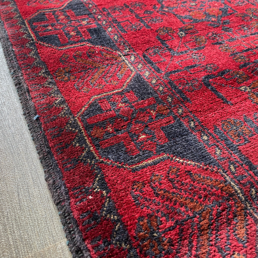 Fine Afghan Khal Muhammadi Rug (Merino Wool)