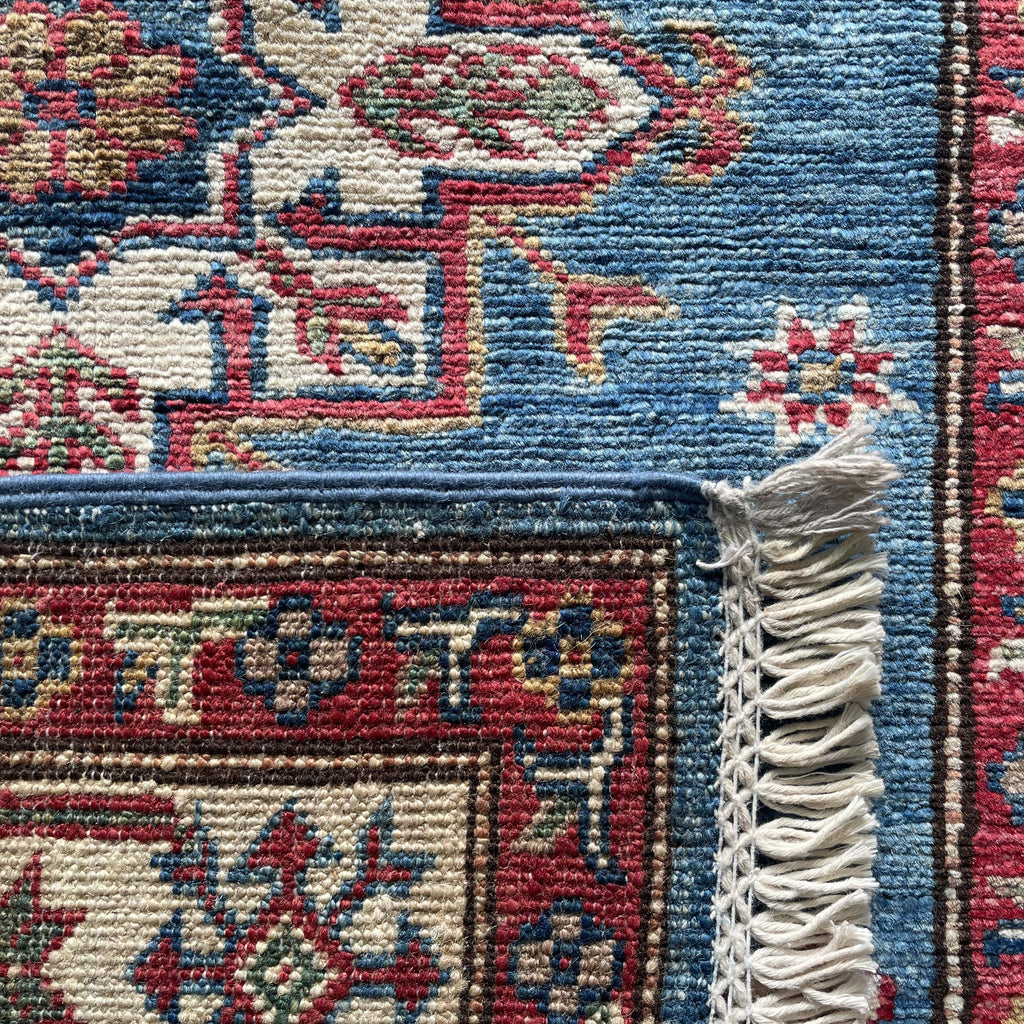 251 x 82 cm | Afghan Super Kazak Runner - Khorasan Rugs