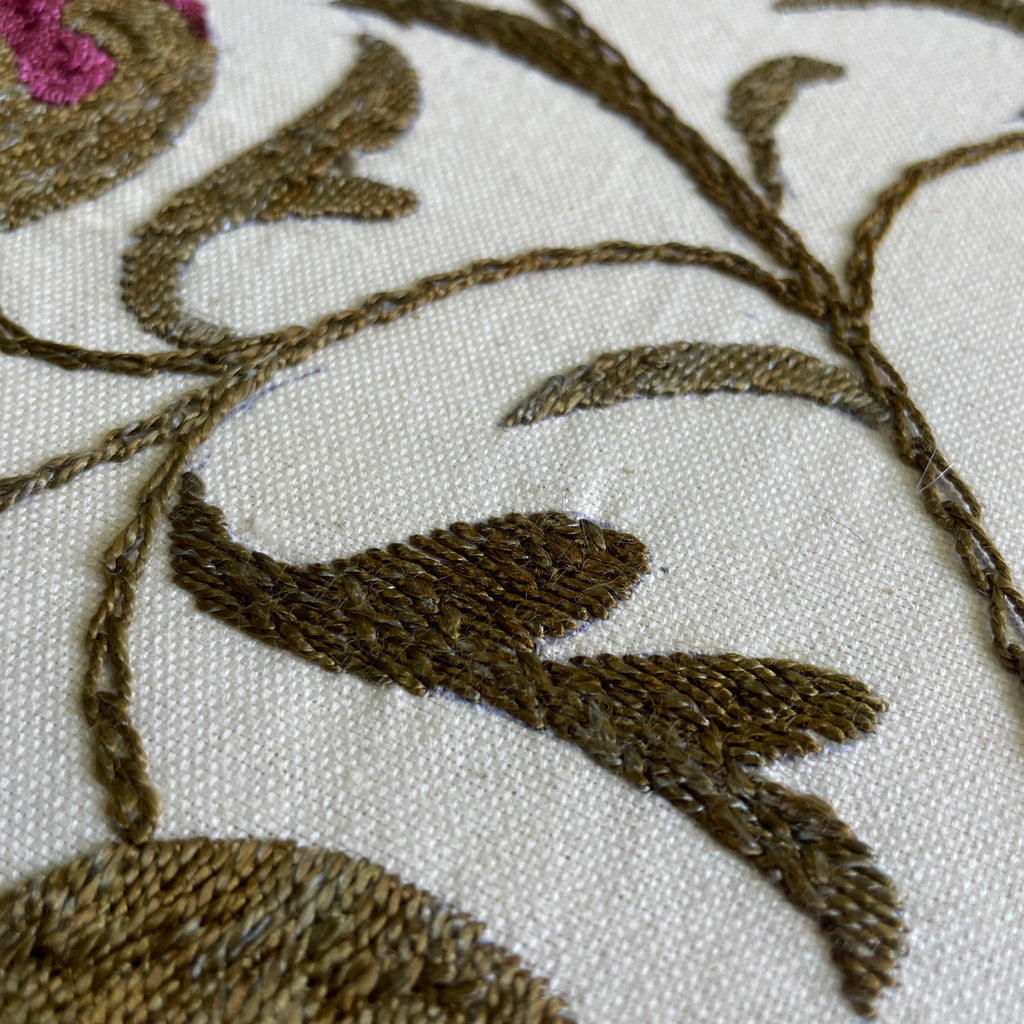 Uzbek Suzani Cushion Cover