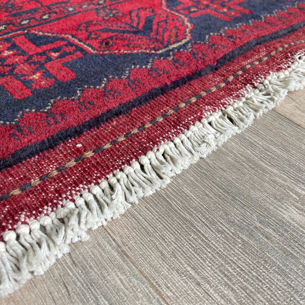 Fine Afghan Khal Muhammadi Rug (Merino Wool)