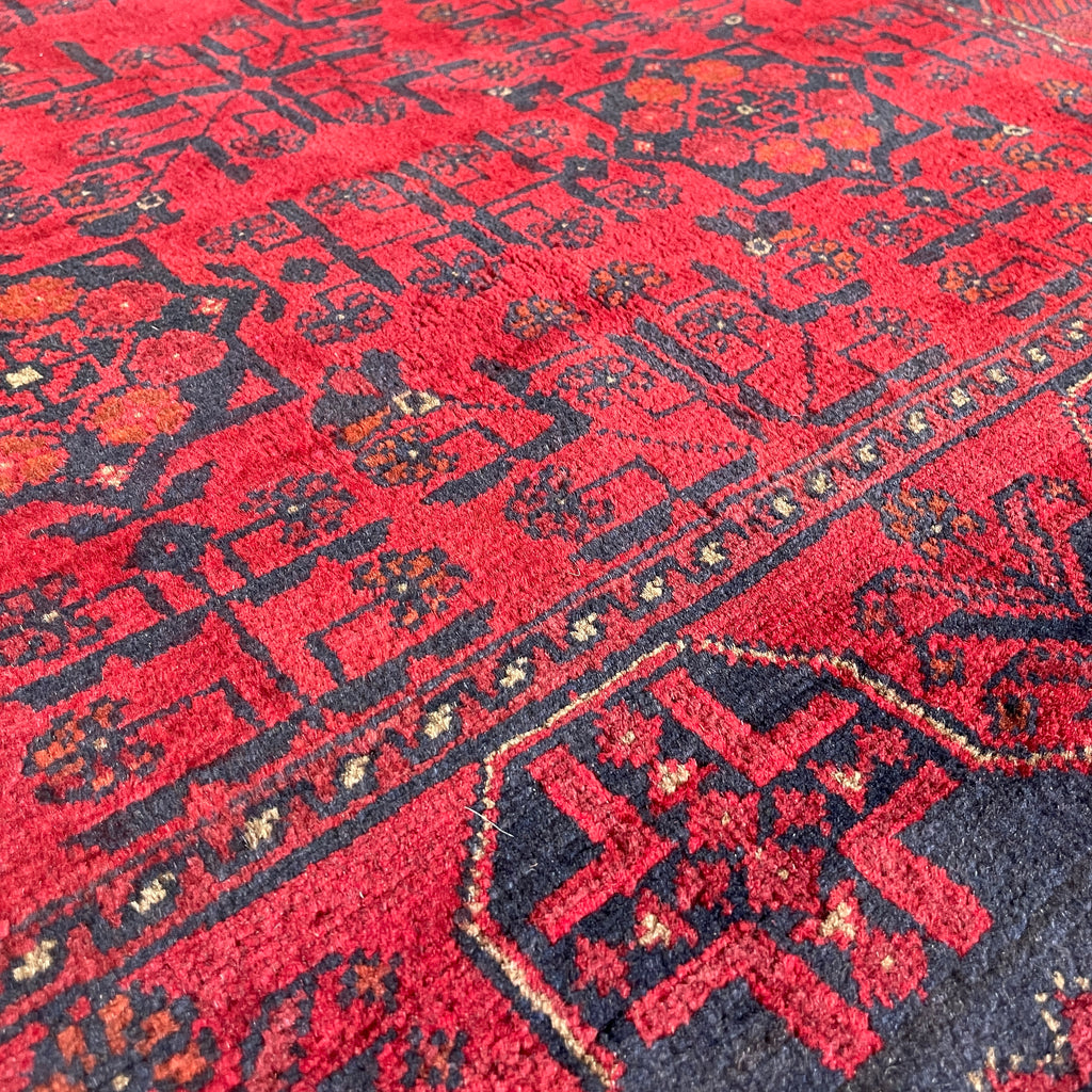 Fine Afghan Khal Muhammadi Rug (Merino Wool)