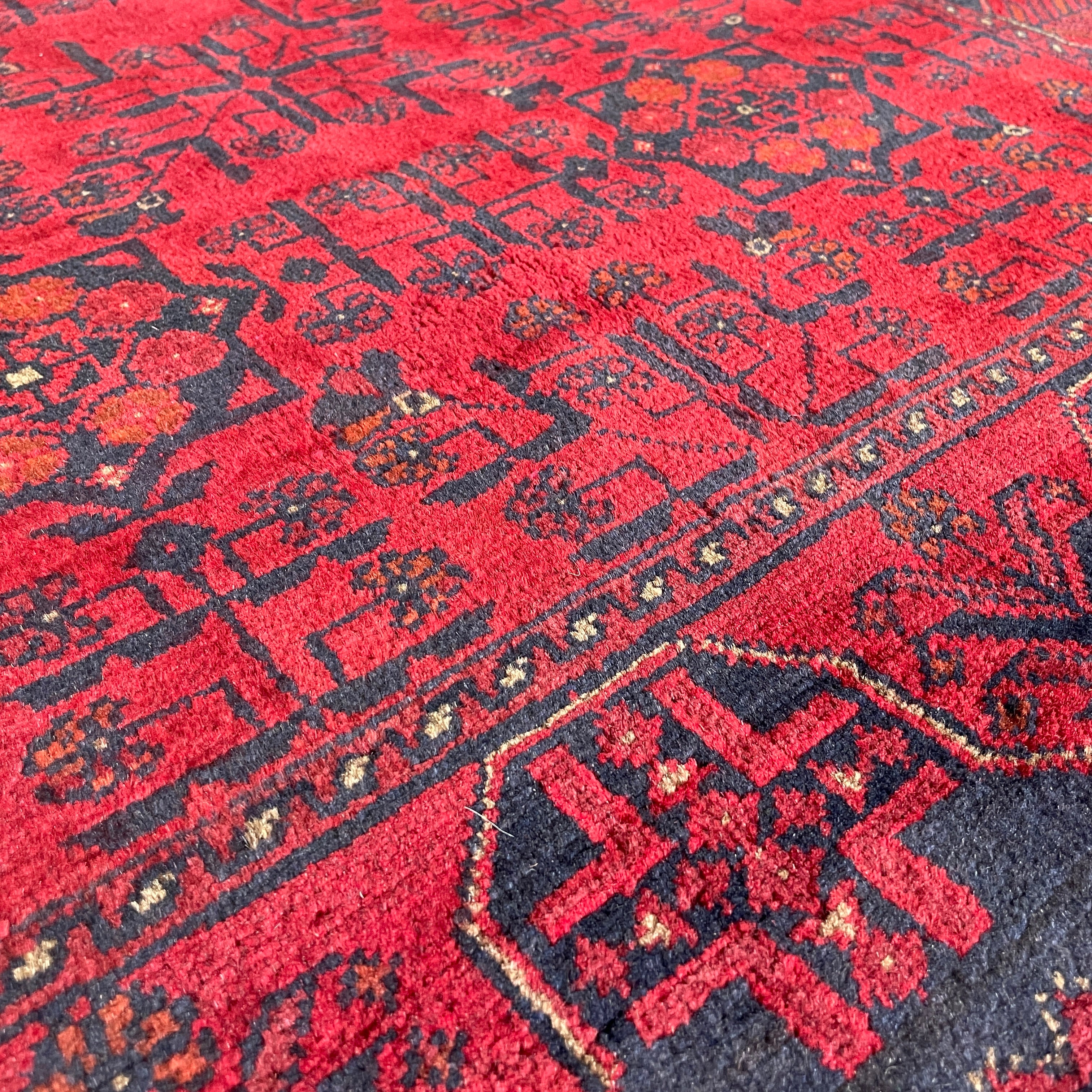 Fine Afghan Khal Muhammadi Rug (Merino Wool)