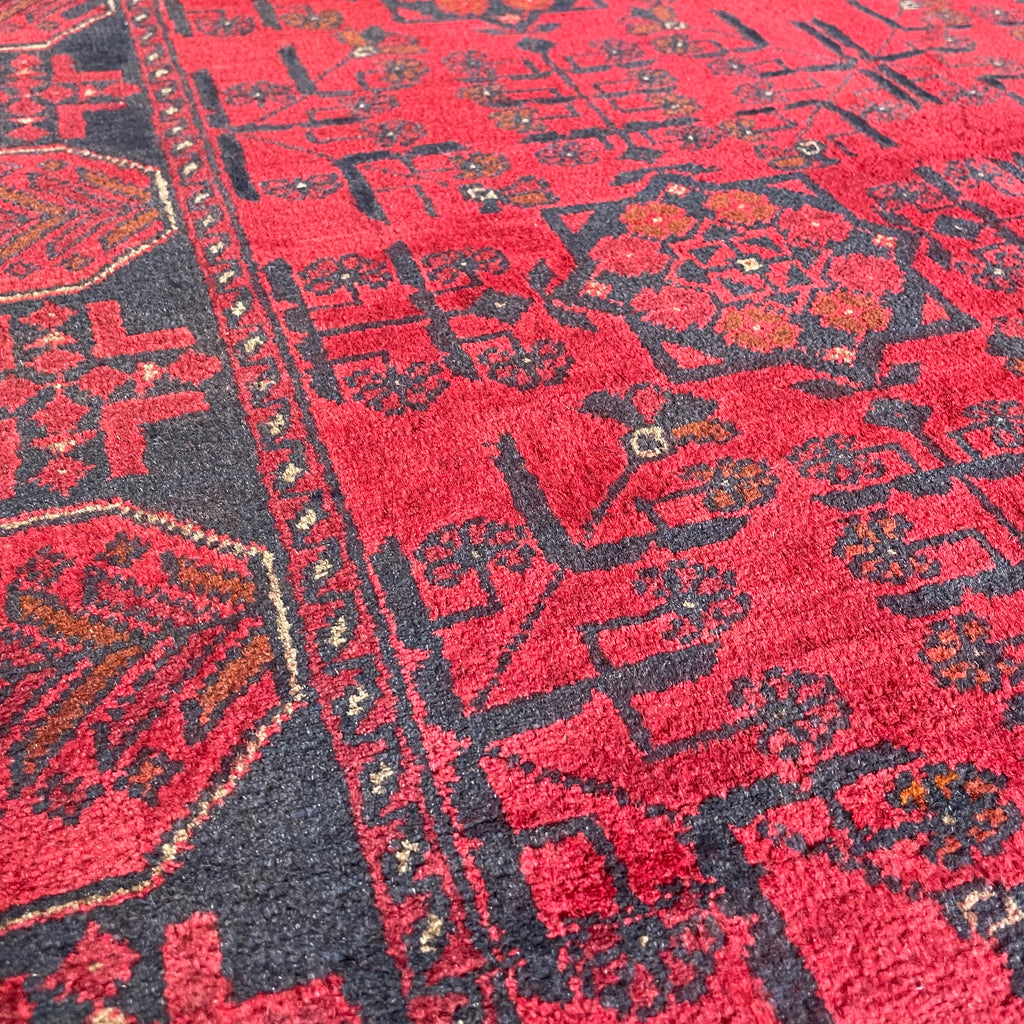 Fine Afghan Khal Muhammadi Rug (Merino Wool)