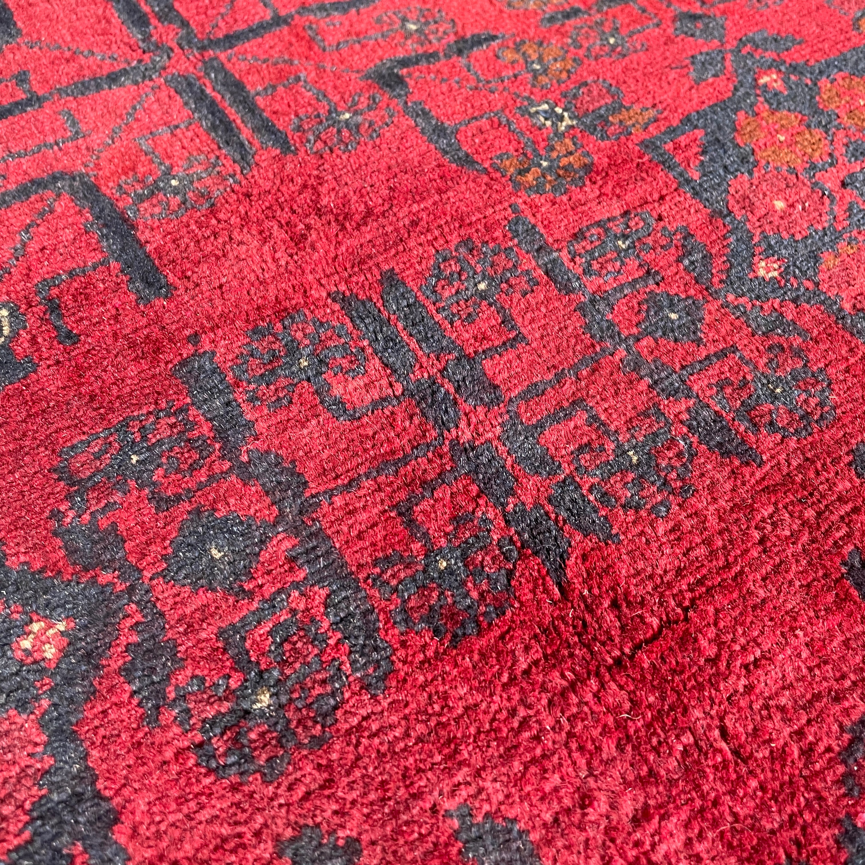 Fine Afghan Khal Muhammadi Rug (Merino Wool)