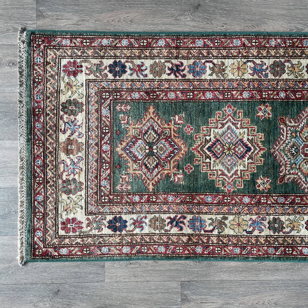 250 x 82 cm | Afghan Super Kazak Runner - Khorasan Rugs