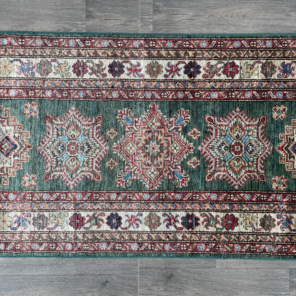 250 x 82 cm | Afghan Super Kazak Runner - Khorasan Rugs