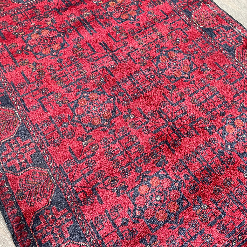 Fine Afghan Khal Muhammadi Rug (Merino Wool)