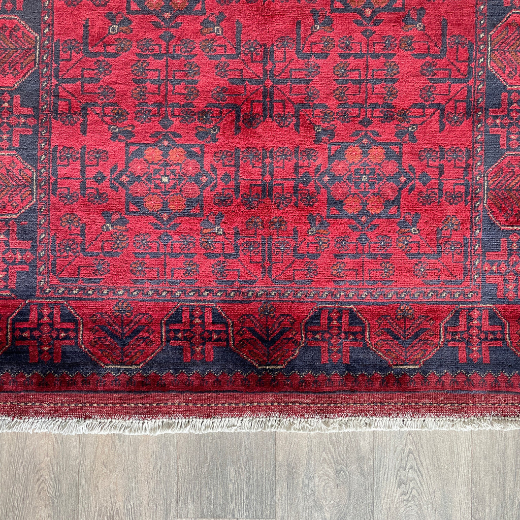 Fine Afghan Khal Muhammadi Rug (Merino Wool)
