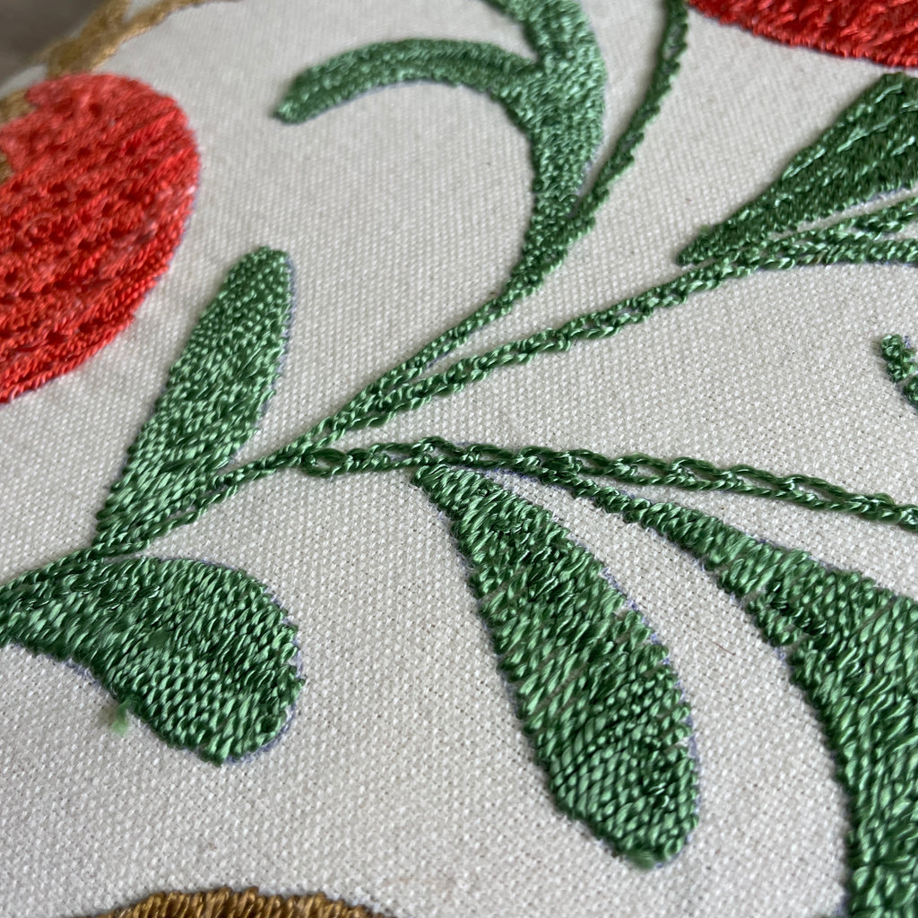 Uzbek Suzani Cushion Cover