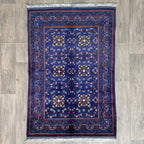 Fine Afghan Khal Muhammadi Rug (Merino Wool)