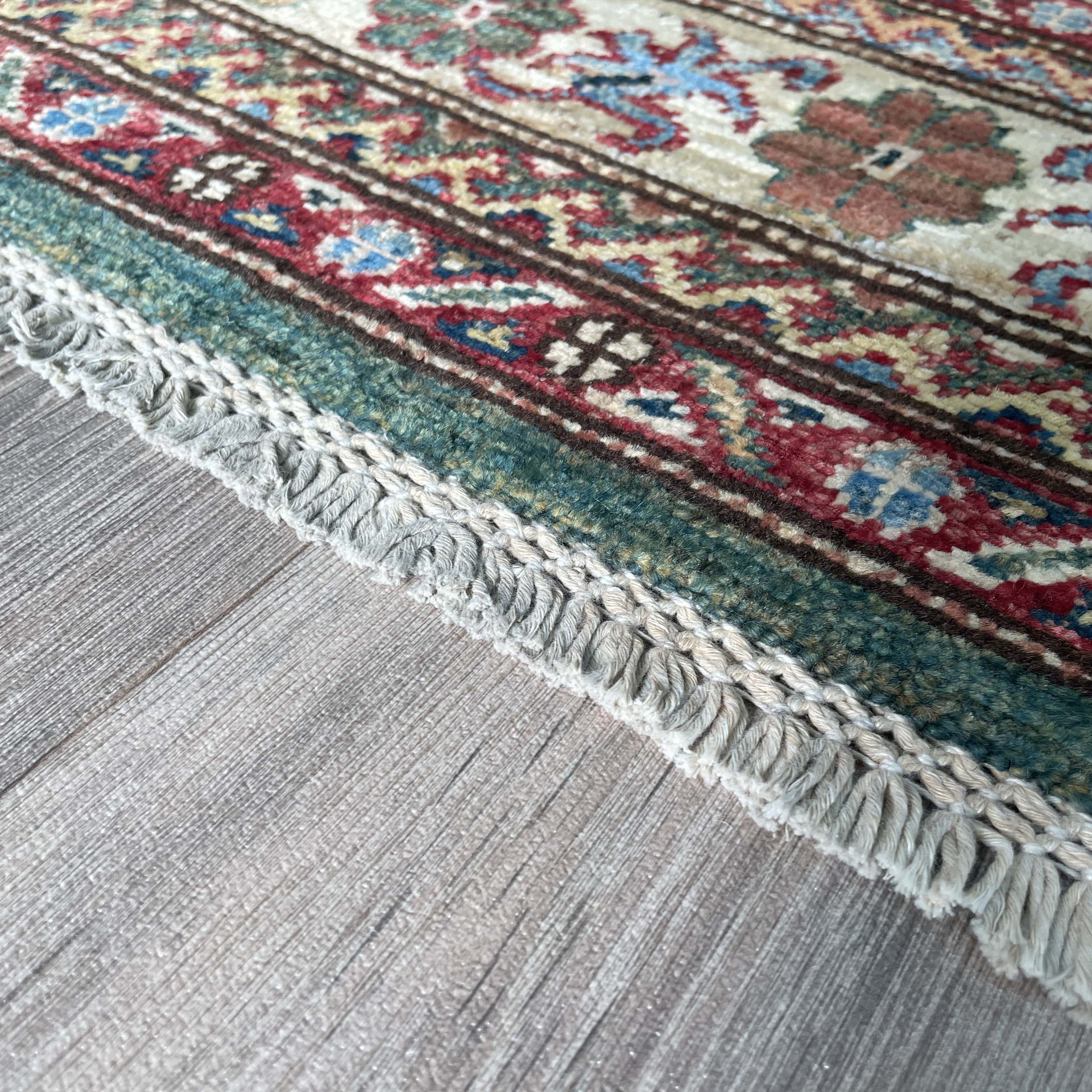 250 x 82 cm | Afghan Super Kazak Runner - Khorasan Rugs