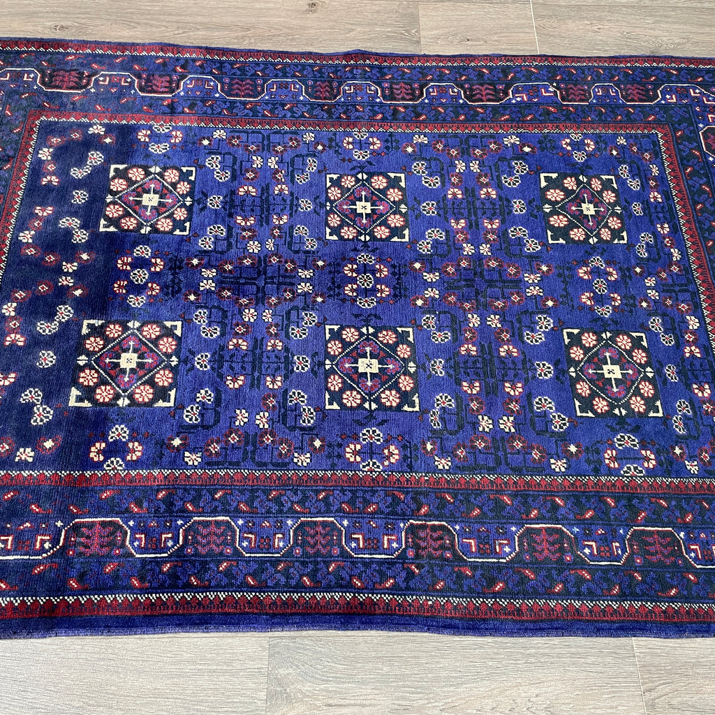 Fine Afghan Khal Muhammadi Rug (Merino Wool)