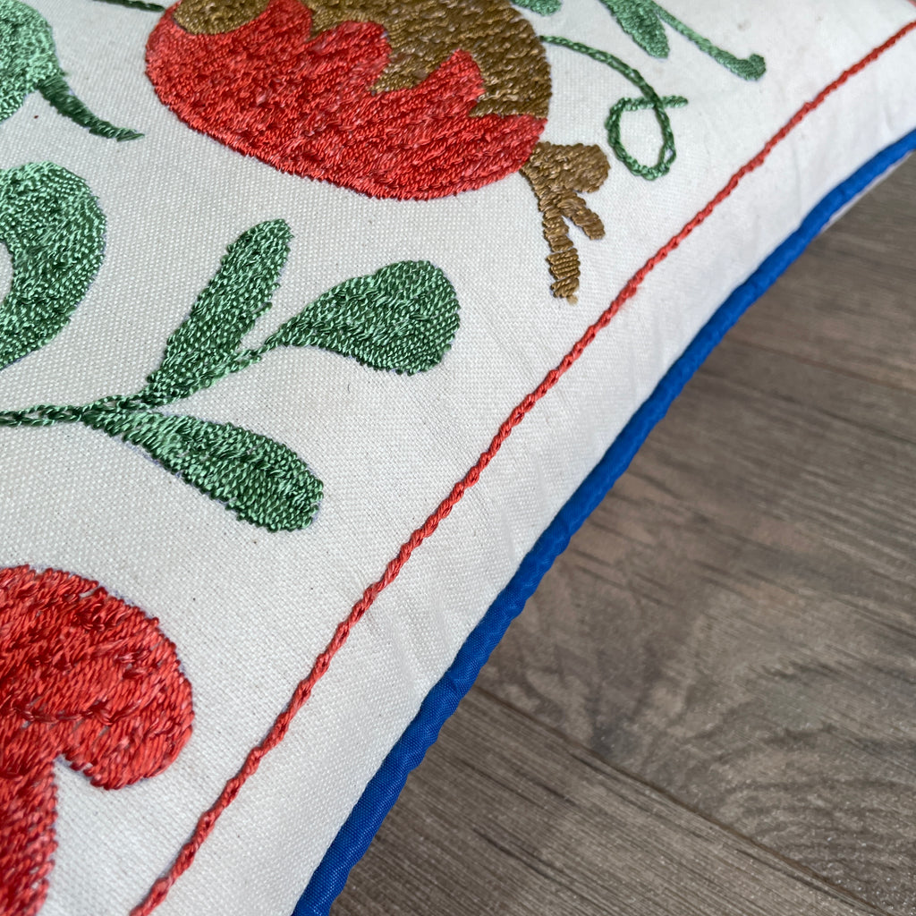 Uzbek Suzani Cushion Cover