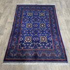 Fine Afghan Khal Muhammadi Rug (Merino Wool)