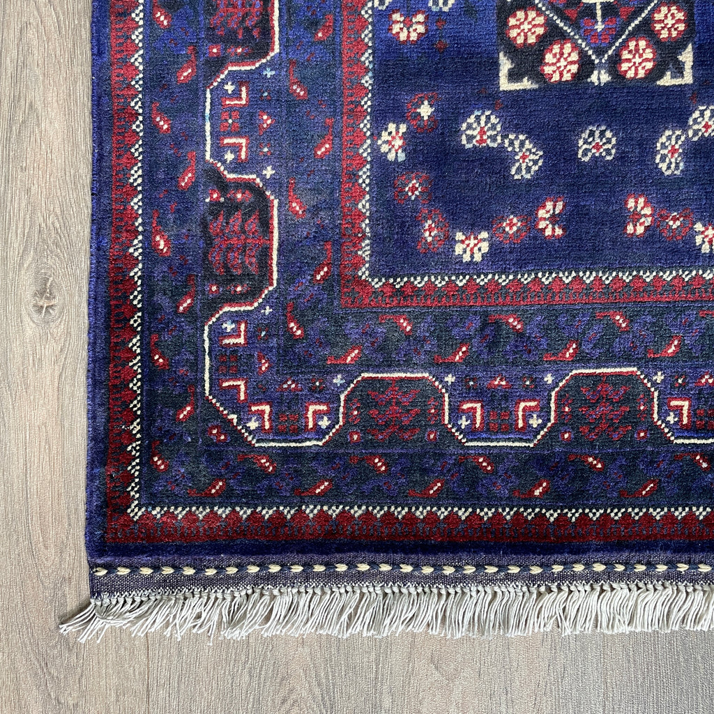 Fine Afghan Khal Muhammadi Rug (Merino Wool)