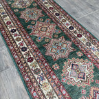 250 x 82 cm | Afghan Super Kazak Runner - Khorasan Rugs
