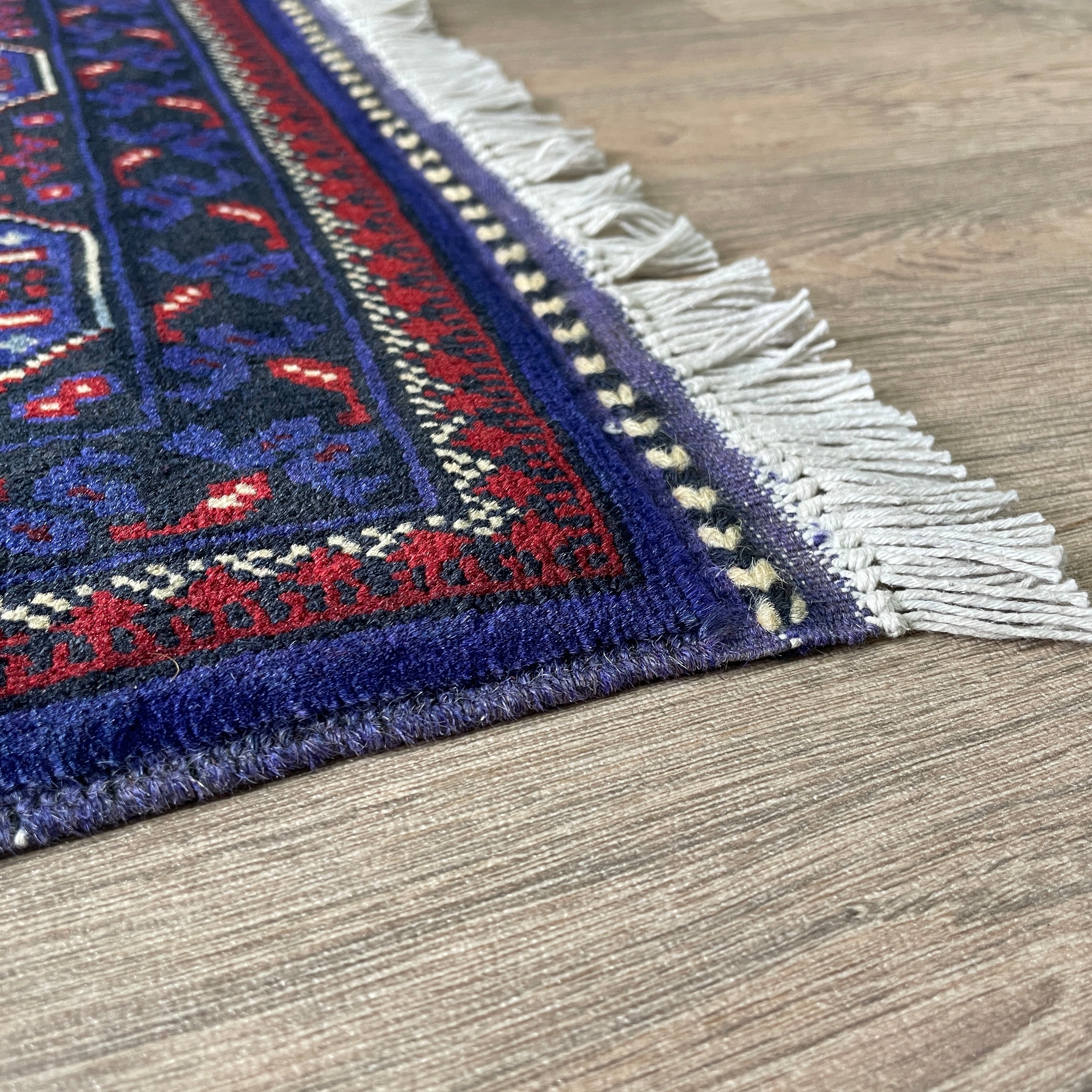 Fine Afghan Khal Muhammadi Rug (Merino Wool)