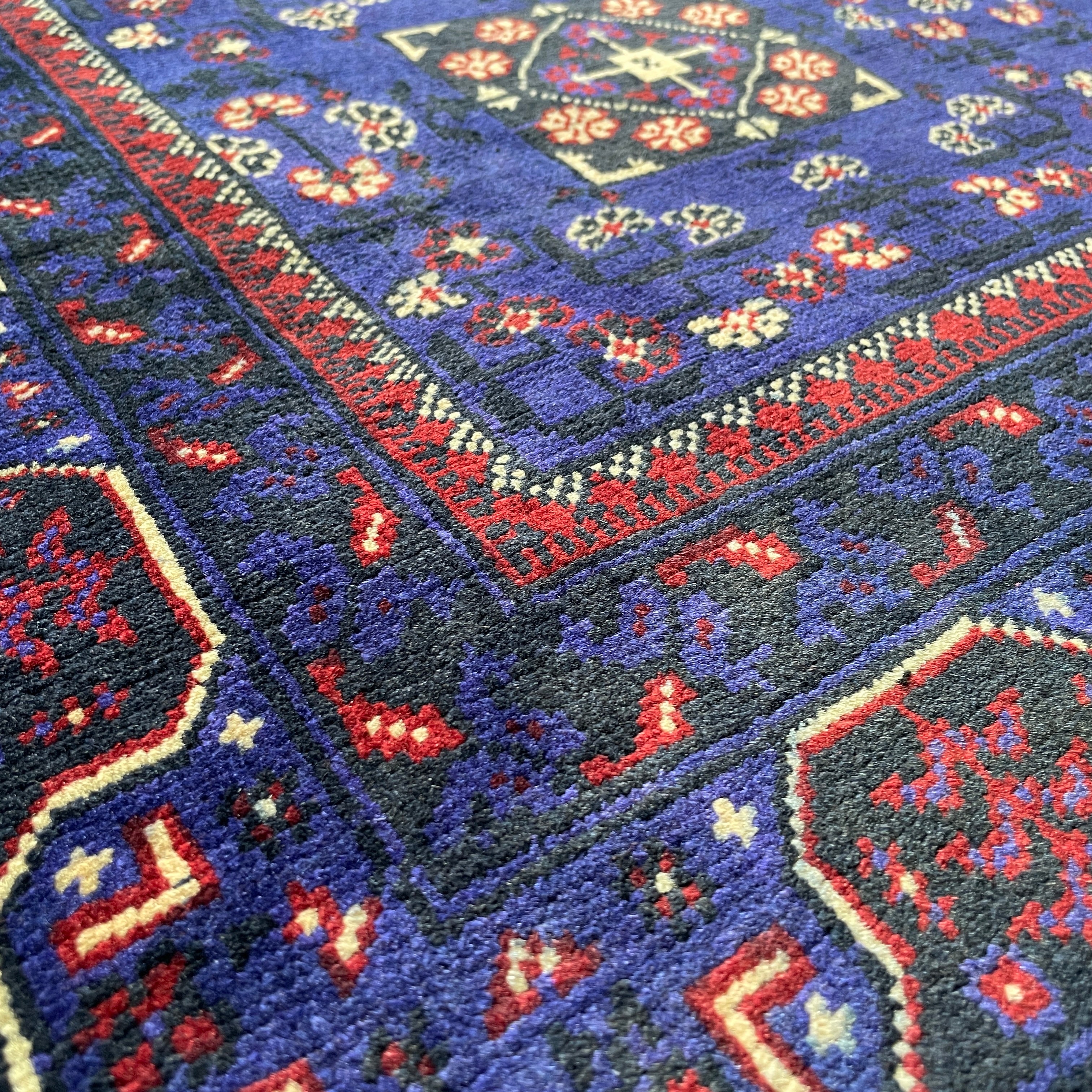 Fine Afghan Khal Muhammadi Rug (Merino Wool)