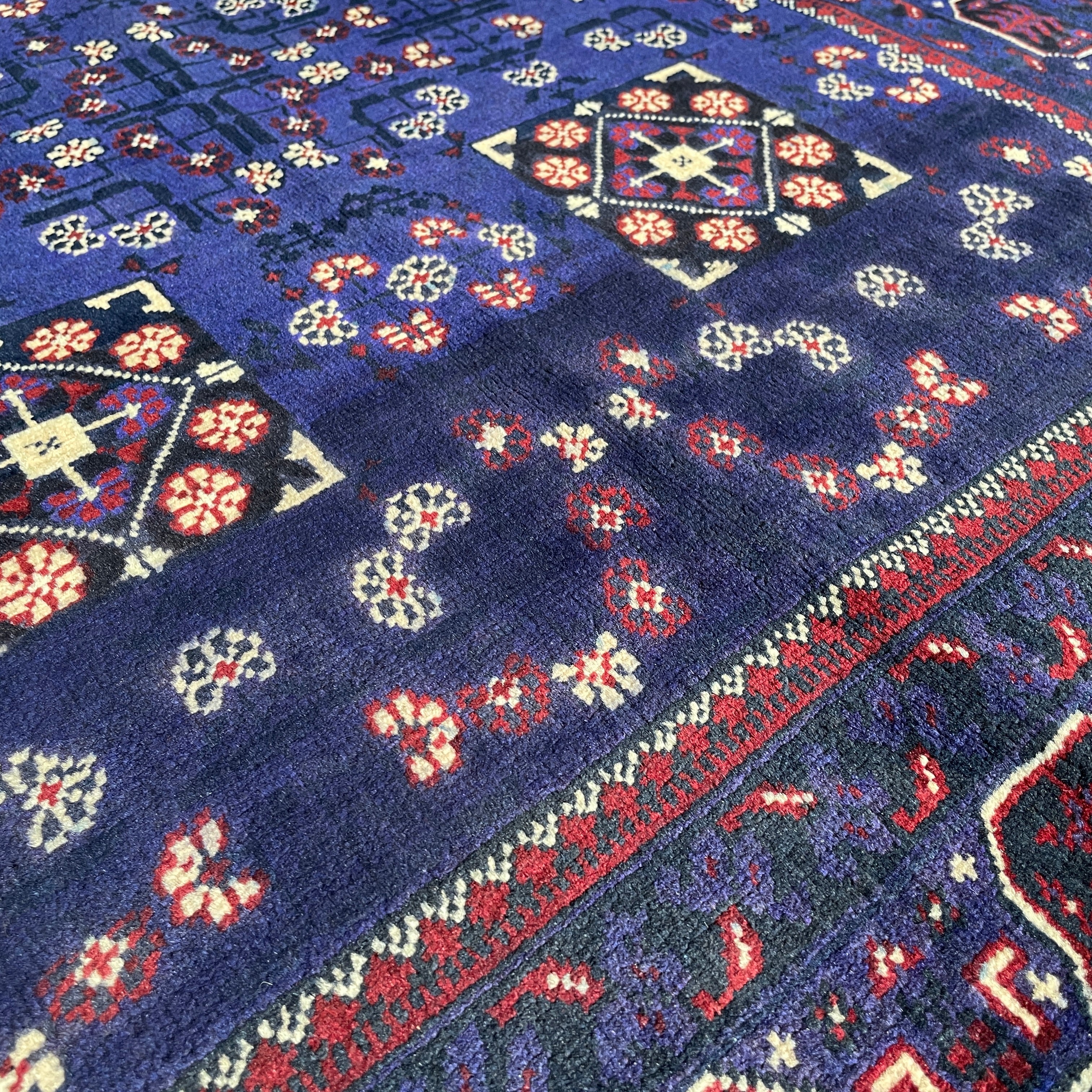 Fine Afghan Khal Muhammadi Rug (Merino Wool)