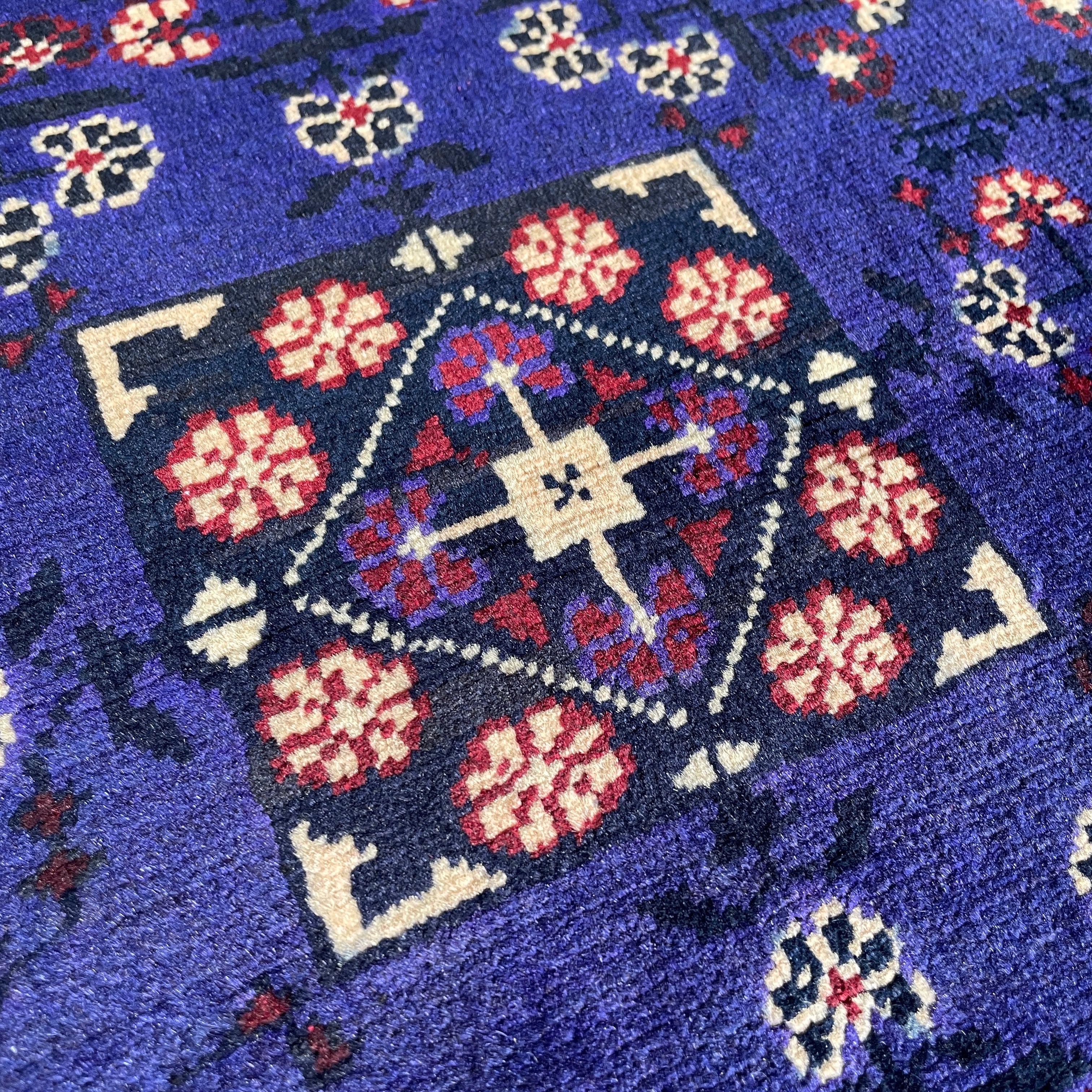 Fine Afghan Khal Muhammadi Rug (Merino Wool)