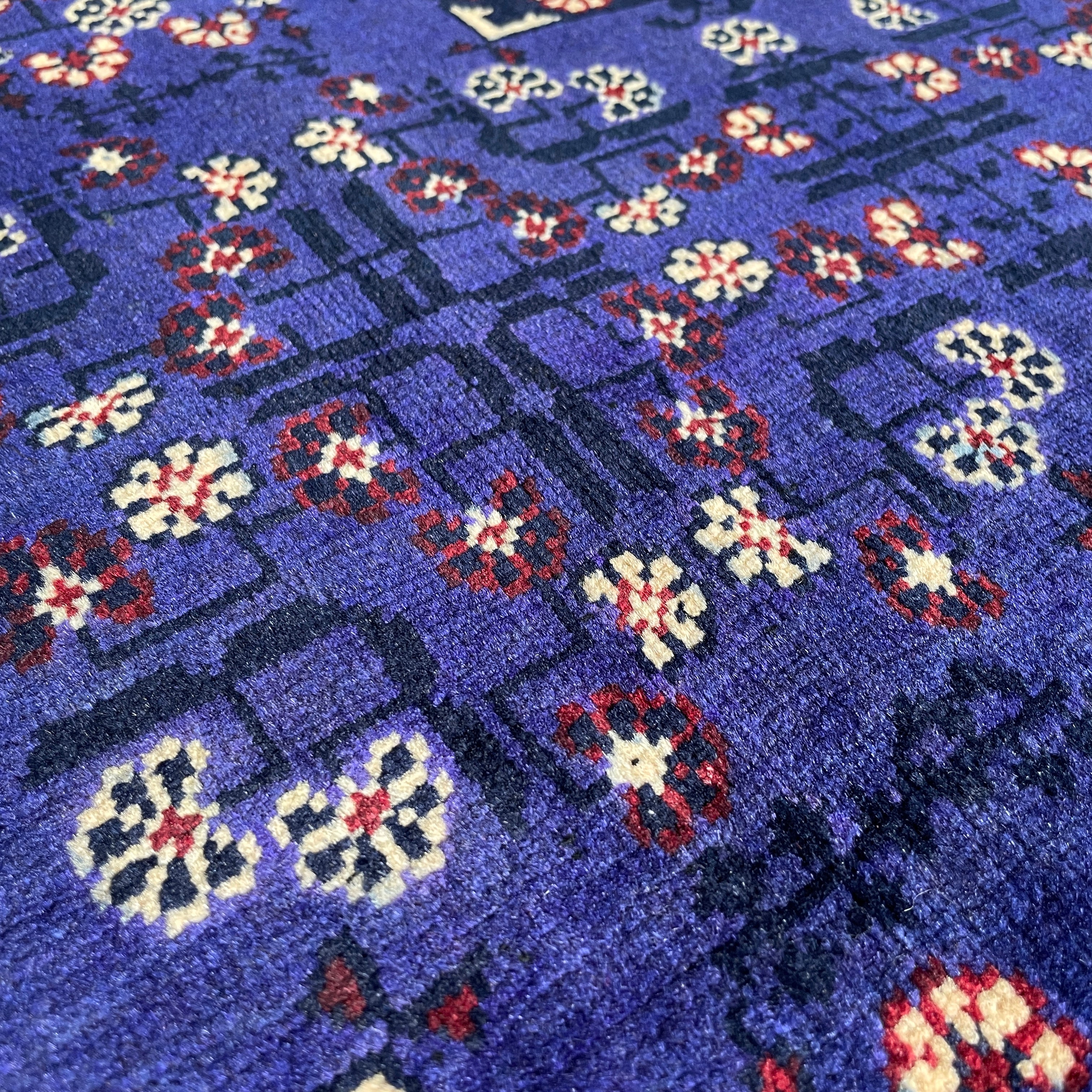 Fine Afghan Khal Muhammadi Rug (Merino Wool)